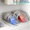 Transparent Baseball Hat Storage Box, Holds 12 Hats, Stackable And Foldable, Cap Organizer Storage, Dustproof Storage Box 1Pc