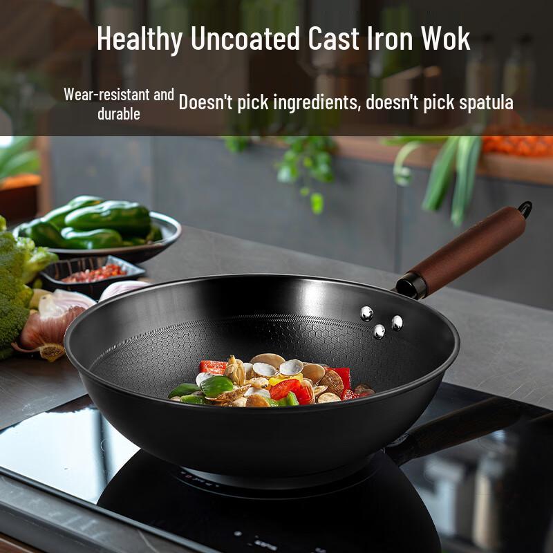 COOKER KING 32cm Eisenwok