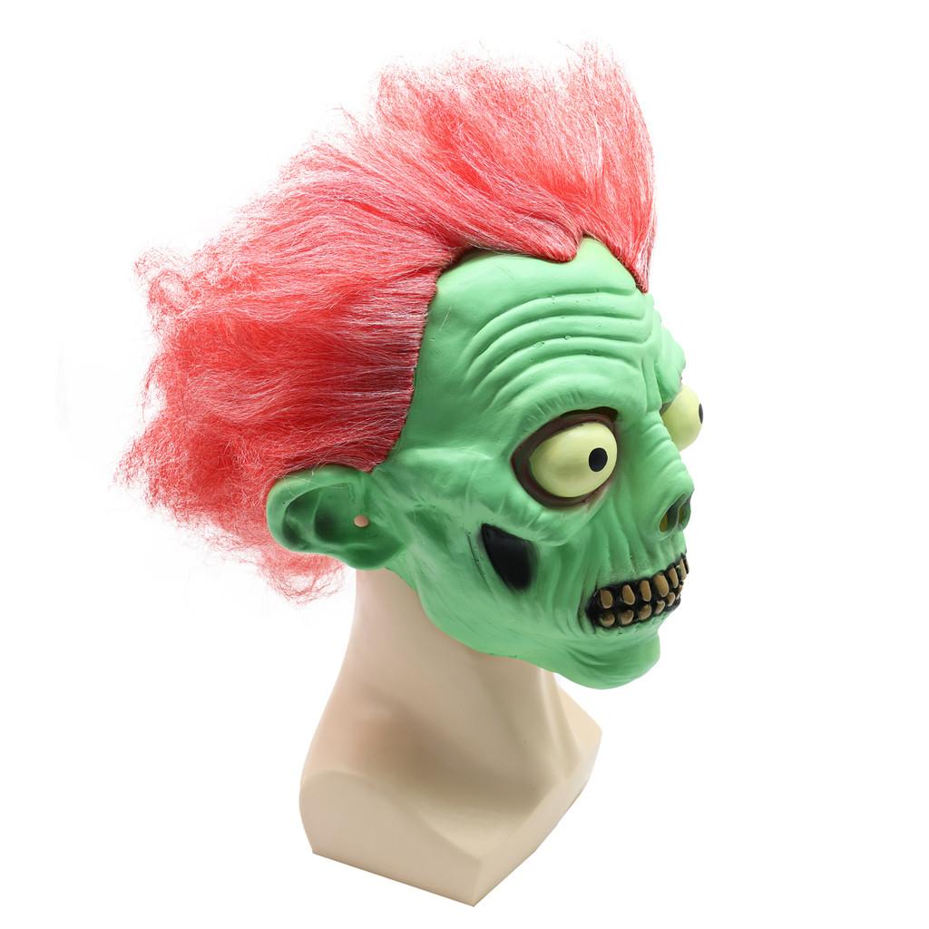 Latex-Vampirmaske für Halloween Cosplay mit DIY-Design für Spukhaus-Dekoration