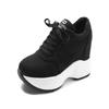 2025 Women Platform Sneakers Mesh Casual Trainers Chunky Shoes 11CM Heels Autumn Wedges Breathable Height Increasing Shoes Woman