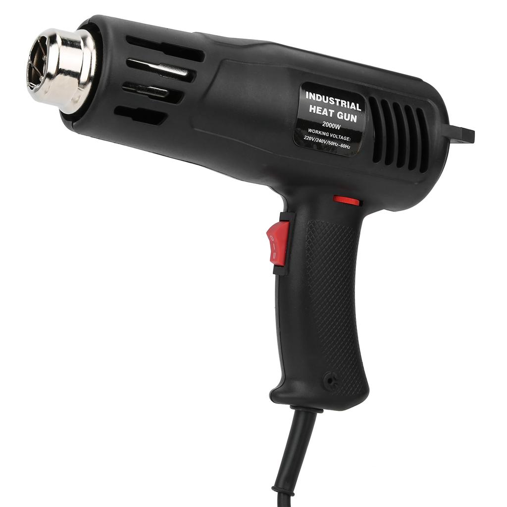 2000W Temperature Adjustable Hot Air Gun with Nozzles Industrial Tool