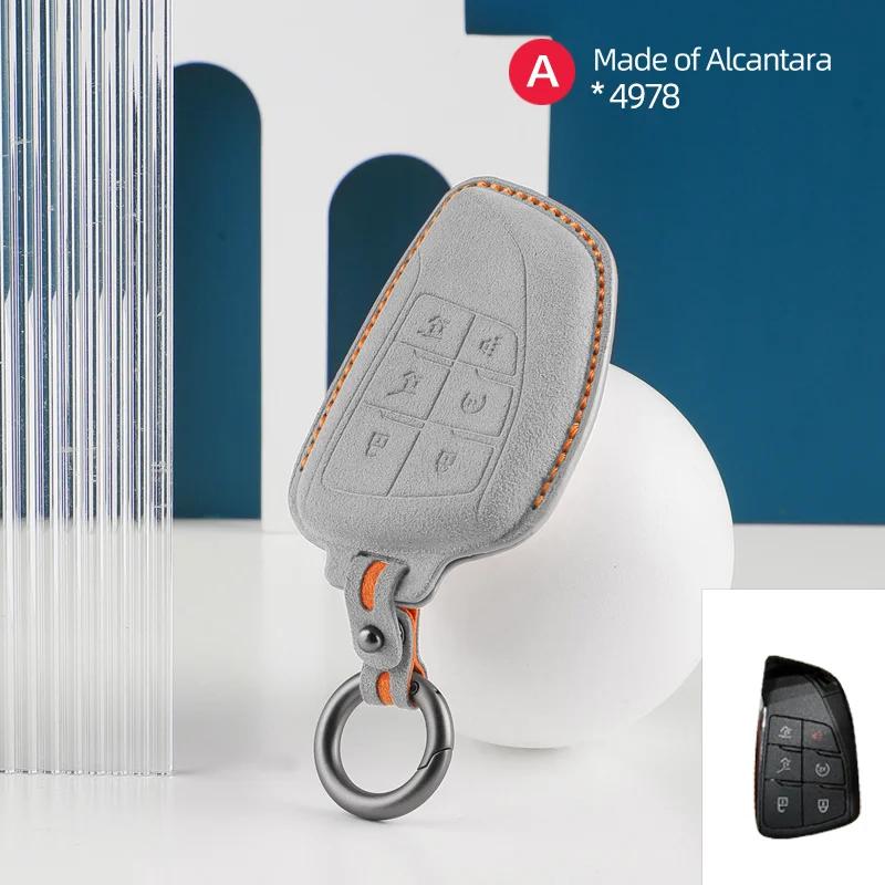 Interior Mouldings 6 Button Car Key Case Cover Shell For Chevrolet Tahoe Suburban GMC Yukon Buick ENVISION S Plus Avenir 2020 20