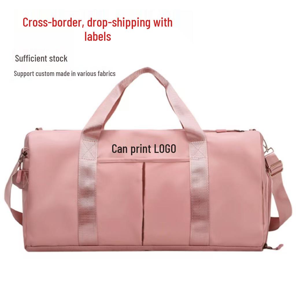 Short Trip Lightweight Business Casual Handbag - Large Capacity Unisex Travel and Fitness Crossbody Bag.