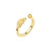 Adjustable 18K Gold Toe Rings For Women Beach Open Toe Rings Flower Arrow Tail Pinky Band Rings Barefoot Foot Jewelry