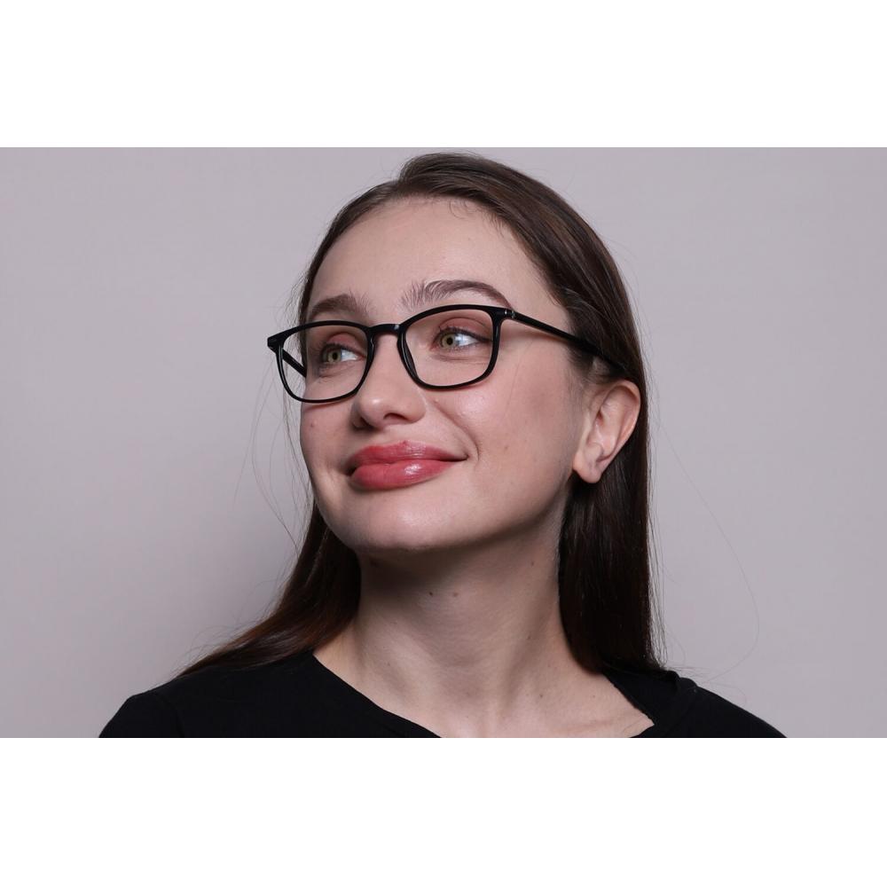 Full Rim Square Black Smartbuy Collection Elk Ac9 Fashion Unisex Eyeglasses