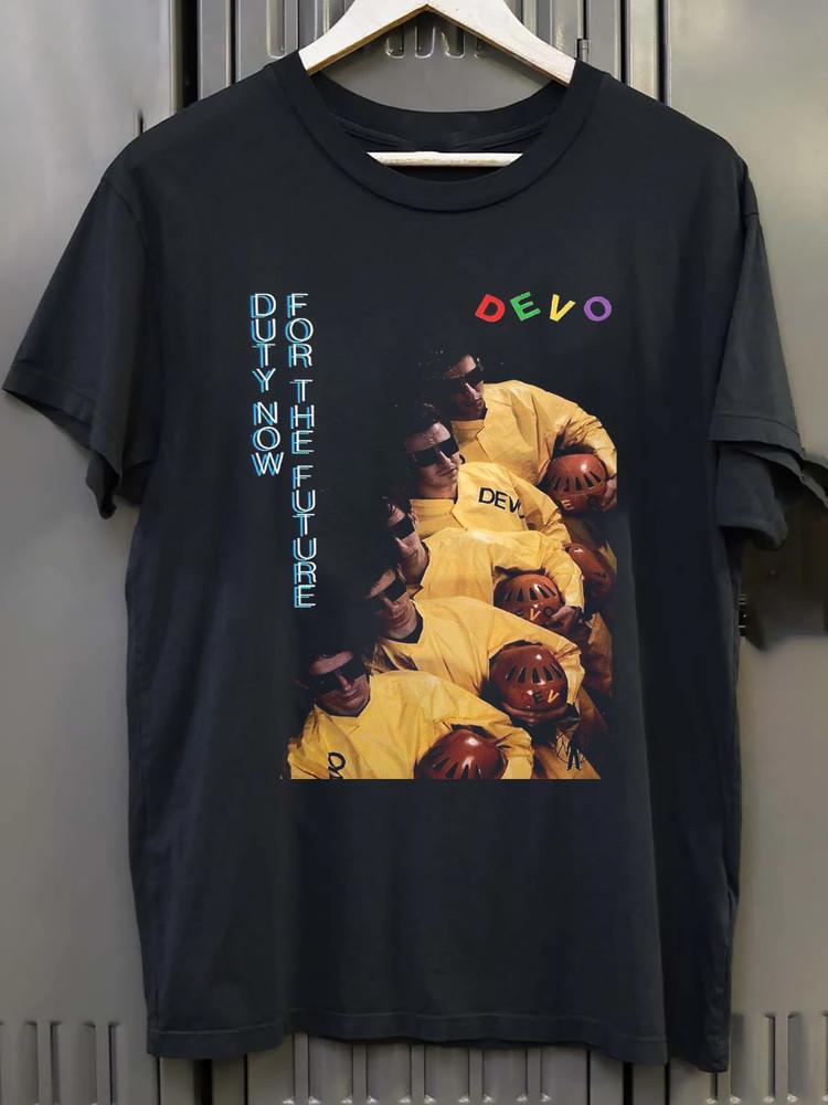 NEW Collection Devo Band Funny Gift Music Black All Size Shirt   BT323 Unisex T-Shirt XXL