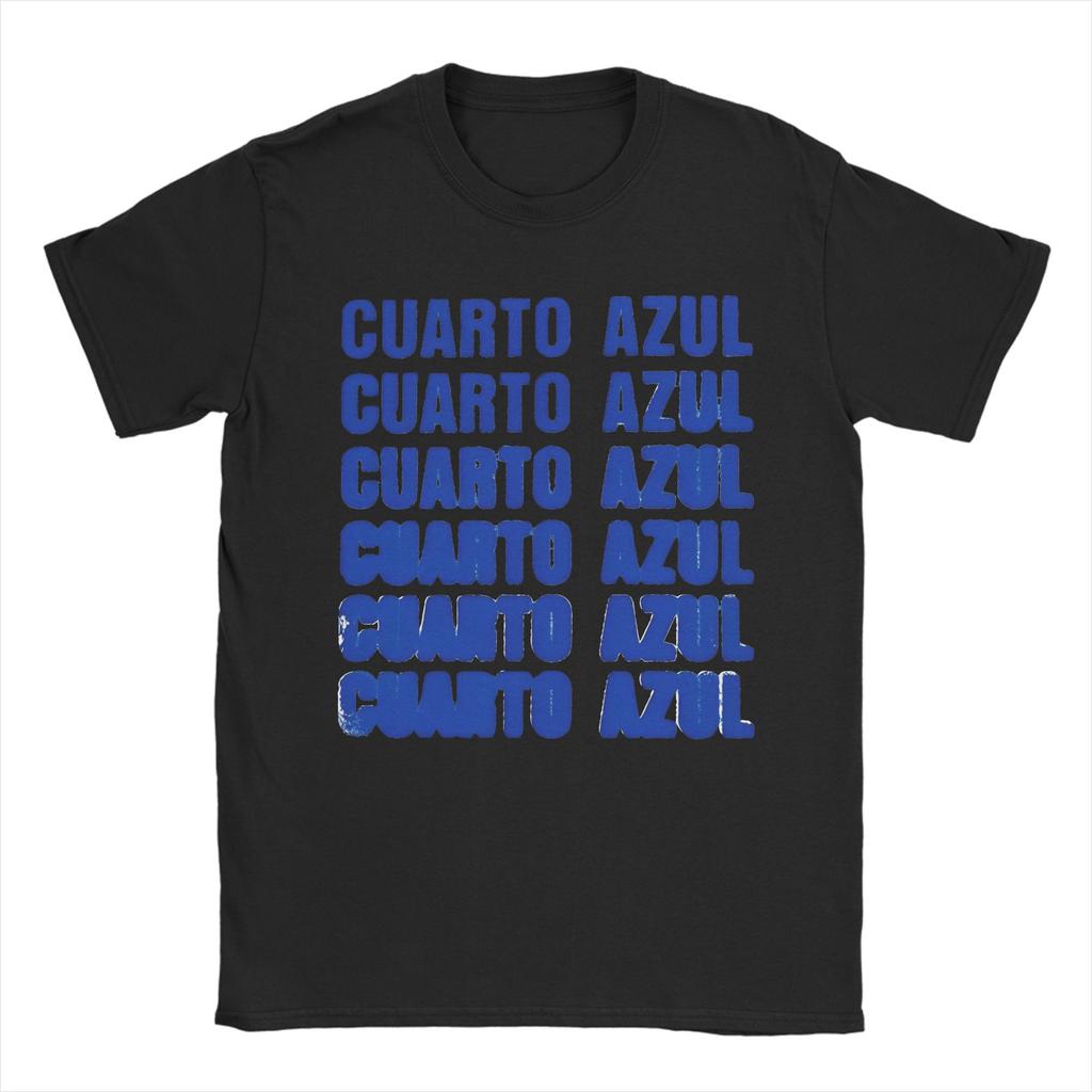Men's T-Shirt Aitana CUARTO AZUL Tour 2025 Funny 100% Cotton Tee Shirt Short Sleeve T Shirts Round Neck Clothes Summer
