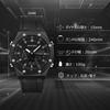 RORIOS Men's Quartz Watch with Date Display, Luminous Display, Lightweight, Multi-Function, Waterproof, Perfect for Work or Commuting, Stylish,