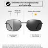 Folding Polarized Color Changing Sunglasses for Day and Night Use Male Driver's Fishing Goggles
