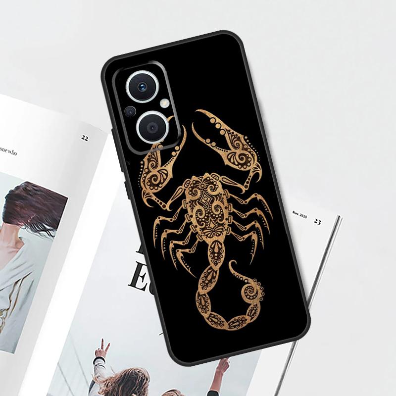 Zodiac Signs Case For OPPO Reno 15F 14F 11 F 12 13 14 10 15 Pro 7 8 Lite OPPO Find X5 X6 X8 X9 Pro Cover