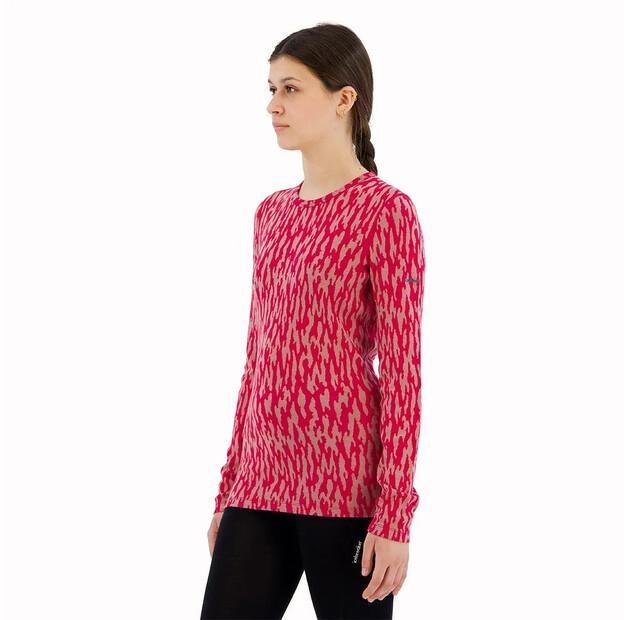 Icebreaker Базовый слой с длинным рукавом 260 Vertex Crewe Macro Forms Merino