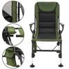 Springos 2-in-1 Folding Chair – Fishing, Camping, Lounger, 140 Kg, 5 Positions, with Footrest