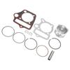 52.4mm Piston Rings Gasket Set High Strength for 110cc 125cc Engine ATV Dirt Pit Bike Go Kart