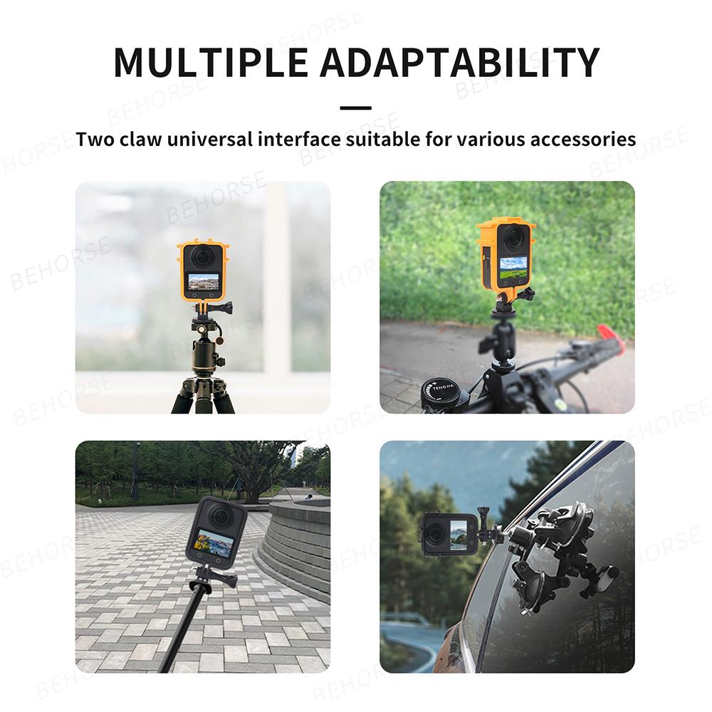 Extension Protection Frame For OSMO 360 Anti-drop Anti-scratch Quick-Release Cold Shoe Frame For DJI OSMO 360 Camera Accessories