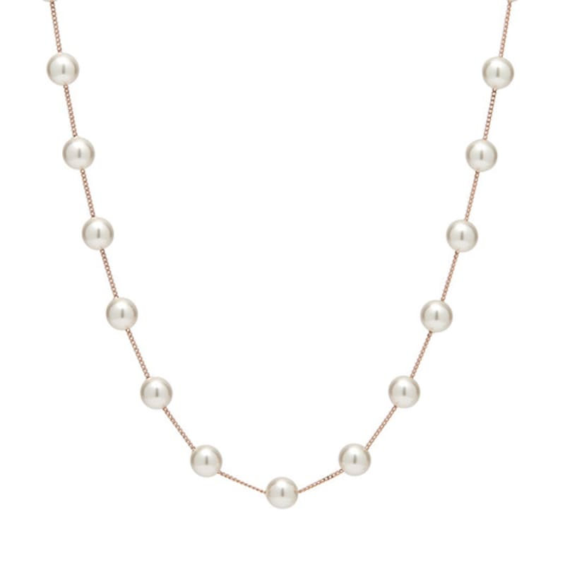 JYDDM 925 Point Pearl Necklace