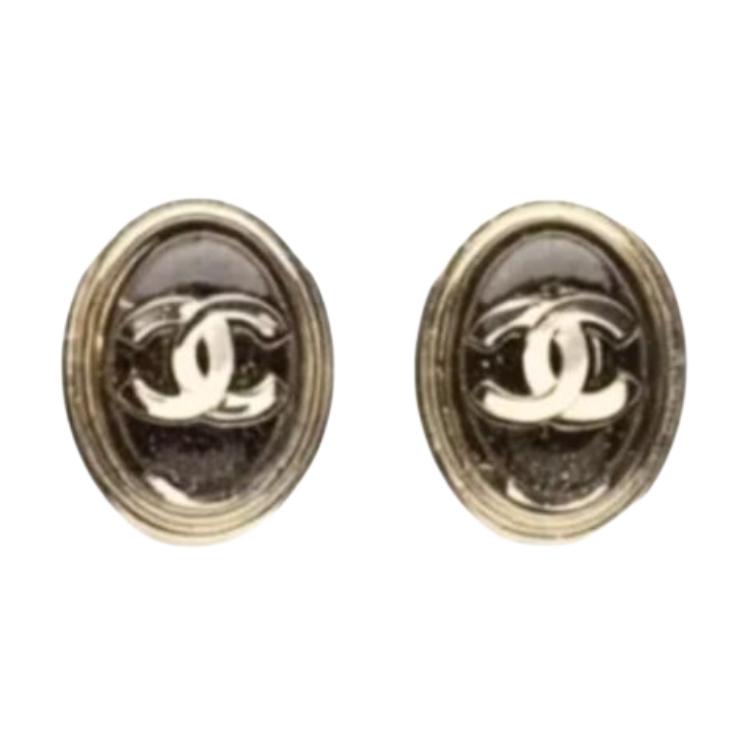

Chanel Cute Vintage Earrings Women earrings Gold ABG125B21253U2303 Box+Padding Board