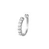 Bohemian S925 Sterling Silver Jewelry: Diamond Nose Ring, Ear Cuff, Unique Lip Ring, Earrings for Men & Women