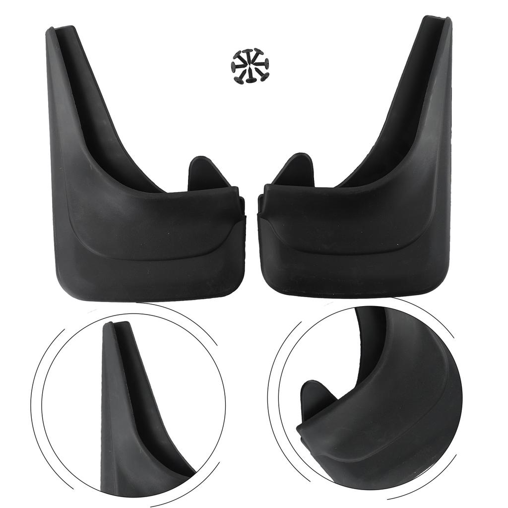 Apărătoare de noroi negre practice nou-nouțe 1 pereche de piese de înaltă calitate Piese de schimb profesionale Apărătoare de noroi