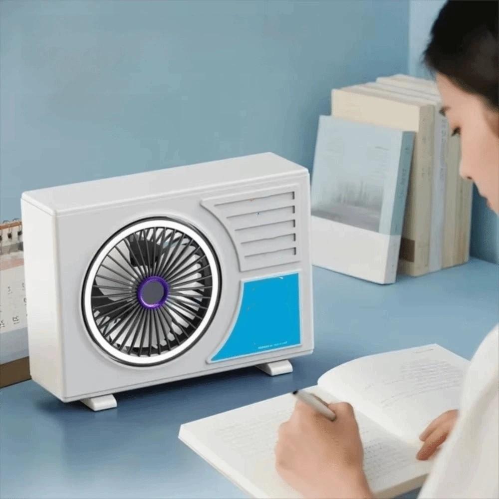 High Speed Desktop Fan Adjustable Wind Levels Mini Fan Powerful Cooling Fan  Bedroom Use