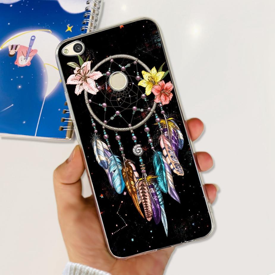 For Huawei P8 Lite 2017 Case Honor 8 Lite Popular Flowers Cartoon Cover Soft Silicone Phone Cases For Huawei P9 Lite 2017 Bumper