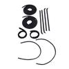 Weatherstrip Seal Kit KD1002 10A Rubber Door Window Weatherstrip Seal Kit Replacement for D W Series 1980 1993