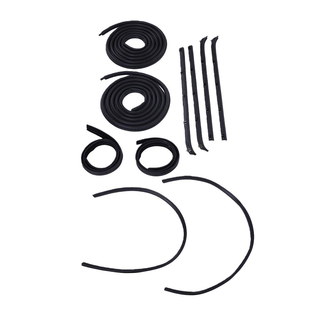 Weatherstrip Seal Kit KD1002 10A Rubber Door Window Weatherstrip Seal Kit Replacement for D W Series 1980 1993