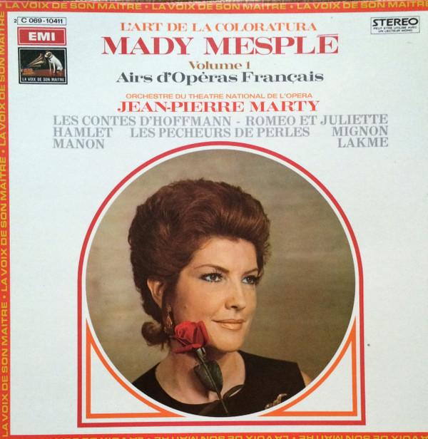 

LP Пластинка MADY MESPLÉ, JEAN-PIERRE MARTY, ORC - Искусство Колоратуры (Том 1 - 2C06910411 Голос его 1973 Франция Классика Б/У