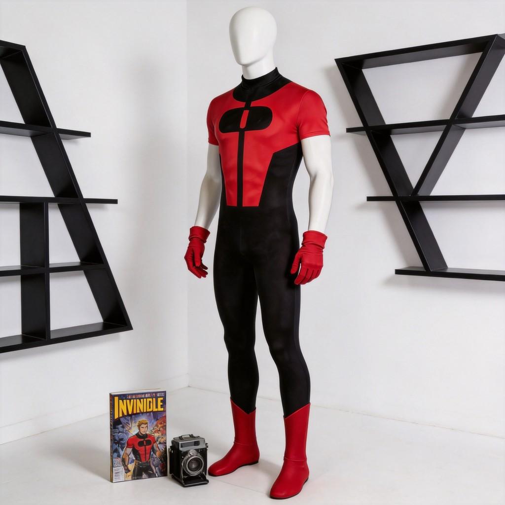 Costume Cosplay Invincible Kid Omniman Per Role Play di Anime e Giochi