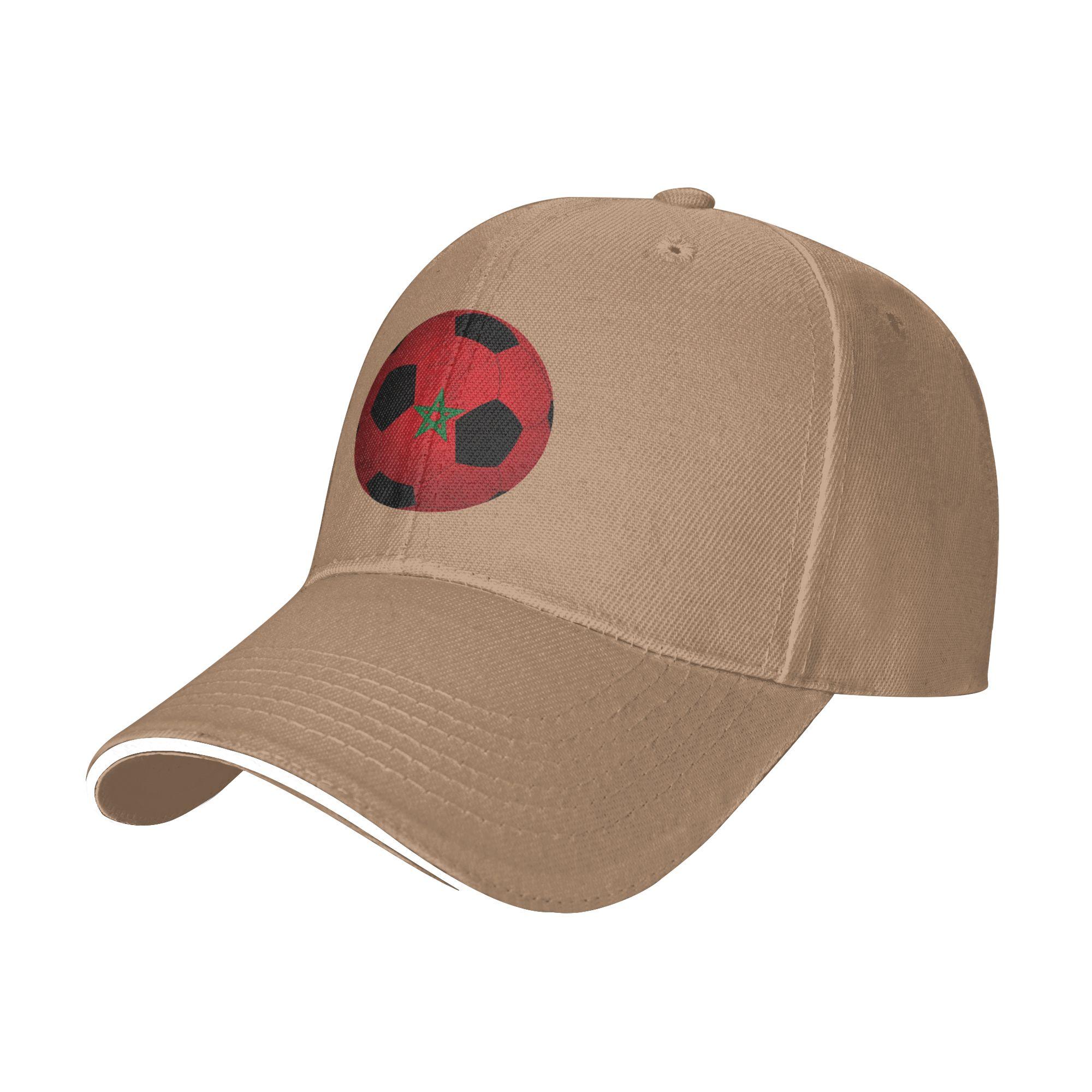 

Soccer Moroccan Morocco Flag Men s Women s Baseball Cap New Outdoor Cap Fashion Sports Hats Summer Adjustable Hat One Size хаки