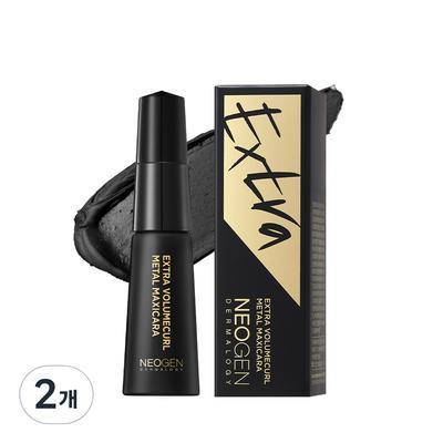 Extra Volume Curl Metal Mascara Refill, Schwarz, 2 Stk.