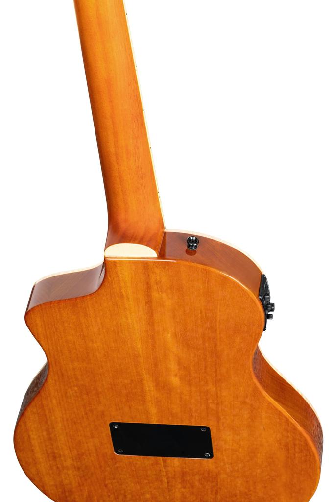 ORTEGA Classic Guitar TourPlayer Series Flame Maple Top Electric Specification Gloss Blue Cable RTPDLX-FMA [Gig Bag/USB-C Included] []