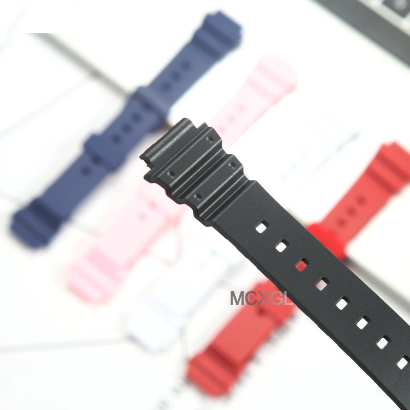 Watch Accessories Suitable for Casio MRW200H MRW-200H-1B/1E/2B2 Men's Waterproof Watch Band Resin Replacement Strap