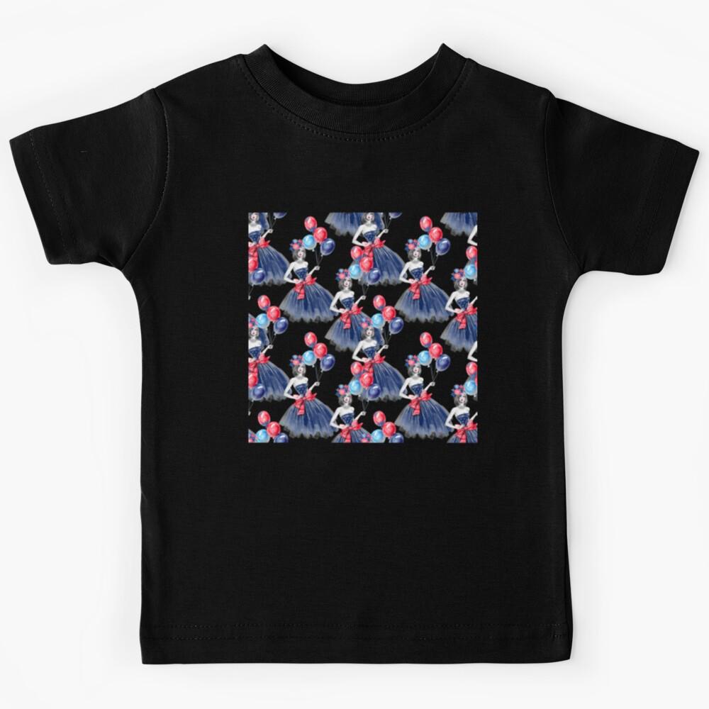 4th of July Independence Day msks Kids T-Shirt