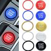 For Volkswagen volkVW Golf 7 MK7 VII GTI R Jetta CC Arteon Passat B8 Touareg T-roc Car Engine Start Stop Button Ring Ignition Co