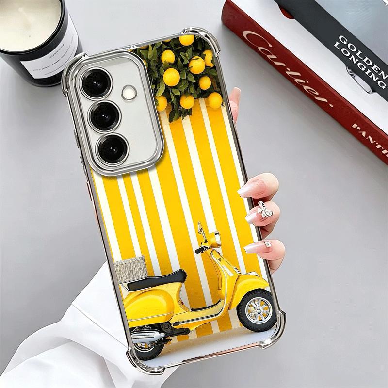 Retro Roller Weiche Handyhülle Für Samsung A17 A27 A07 A37 A57 A16 A56 A15 A55 A14 A54 A13 A53 A26 A36 A25 A35 A24 A34 A23 A33