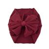 Baby Hair Accessories Nylon Big Bow Children'S Headband Super Soft Wide Headband Baby Stockings Headband