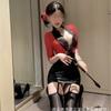Sexy Lingerie Sexy Lace Hip Skirt Pure Desire Secretary Uniform Seduction Pajama Suit Women