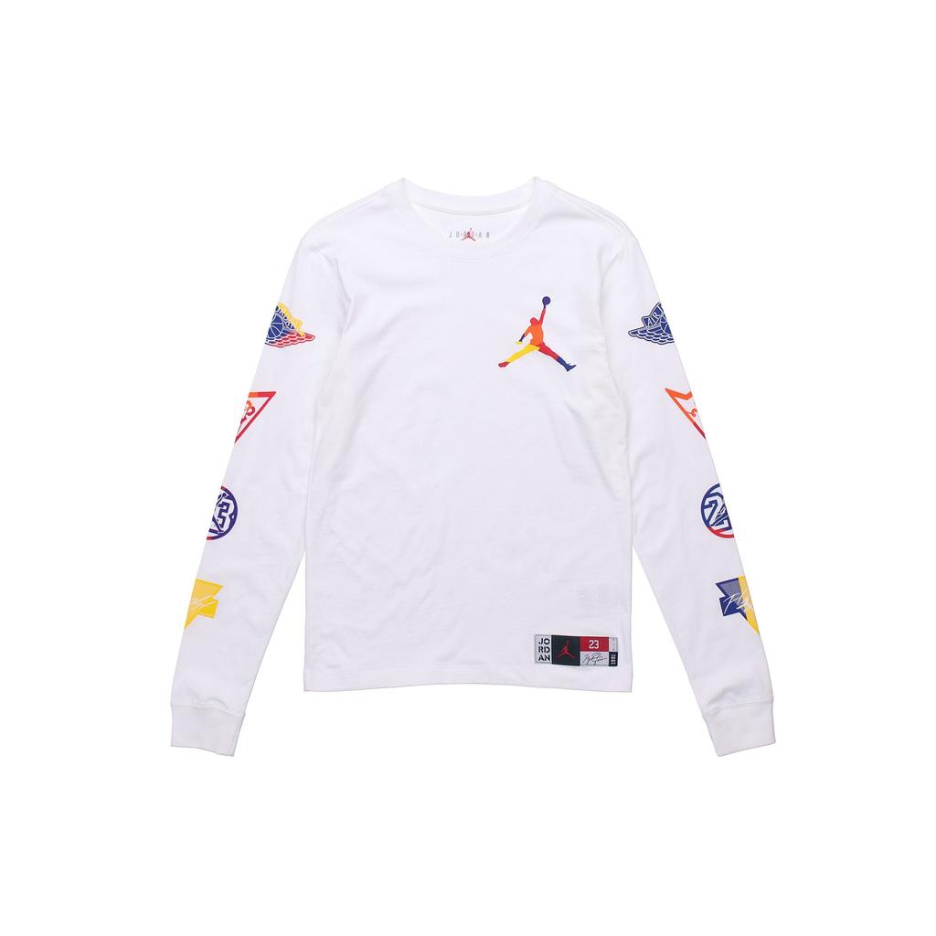 Jordan Air Jordan Sweatshirts Herren Weiß Rundhals Mittel Regulär DA6763-100