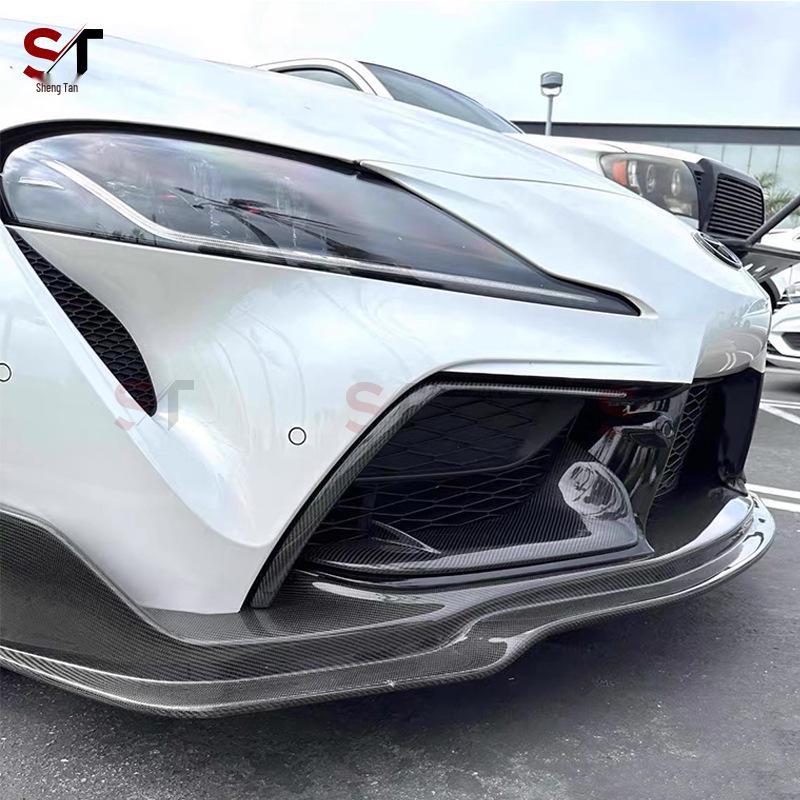 Toyota Supra A90/A91 Carbon Fiber Fog Light Wind Deflector