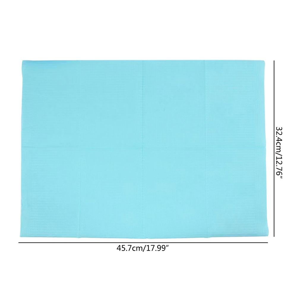 125Pcs Foldable Nail Polish Disposable Hand Cushion Holder Tablecloth Lint Paper Pad Manicure Tools Nails Art Hand Mat