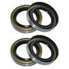 SDTC Tech 4-Pack RV and Trailer Axle Grease Seals ID 1.719" x OD 2.565" Trailer Hub Wheel Grease Seals for 3500LB E-Z Lube Axles