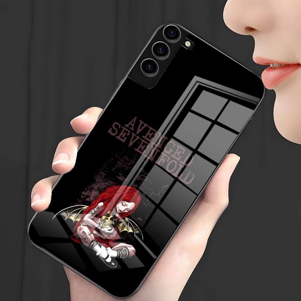 A-Avenged Sevenfold Phone Case For Samsung S26 S25 Plus S20 S20 Plus S22 Ultra S23 FE S21 Plus S21 Ultra Glass Cover