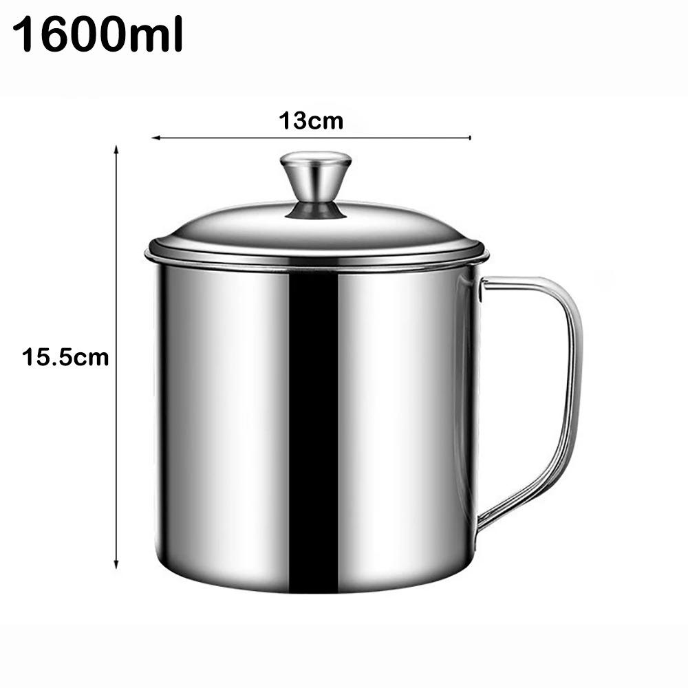 Handle Design Stainless Steel Cup With Lid Travel Mug New Coffee Cup Travel