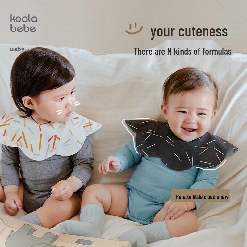 Koala Baby Petal Drool Bib 28.5x34.5cm