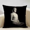 Home Decor Cushion Cover 45x45cm Pillowcase Decoration Buddhist Portrait Art Pattern Home Textile Pillow Cases
