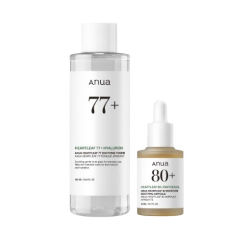 Anua Heartleaf Calming Set (Toner 250ml + Ampoule 30ml)