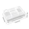 6Pcs See Through Divider Boxes For Efficient Organization Divider Box For Organizing Hardware And Craft Supplies