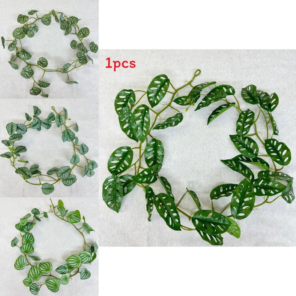 Artificial Climbing Vine Plant Wall For Indoor Outdoor Decoration Photography