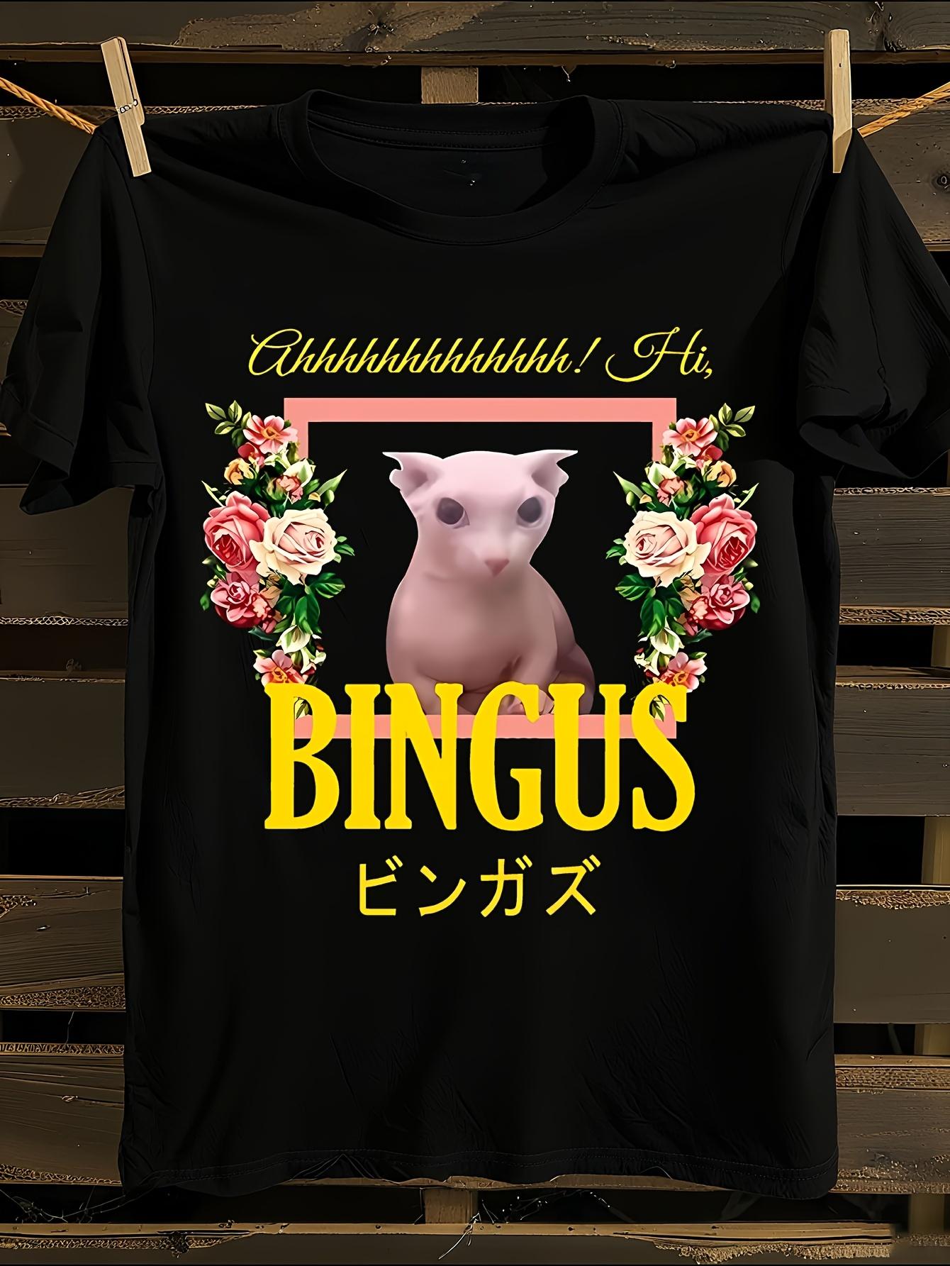 Bingus Kawaii and Bingus Lettering T-shirt XXXL