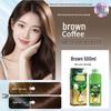 BUBBLE Pao Pao Ran Hair Dye Cream: Natural White Hair Coverage & Pure Plant Essence Care.